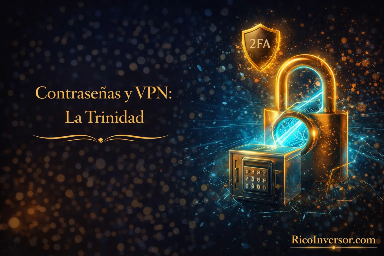 Contraseñas, VPN y autenticación de dos factores — la guía definitiva de seguridad digital
