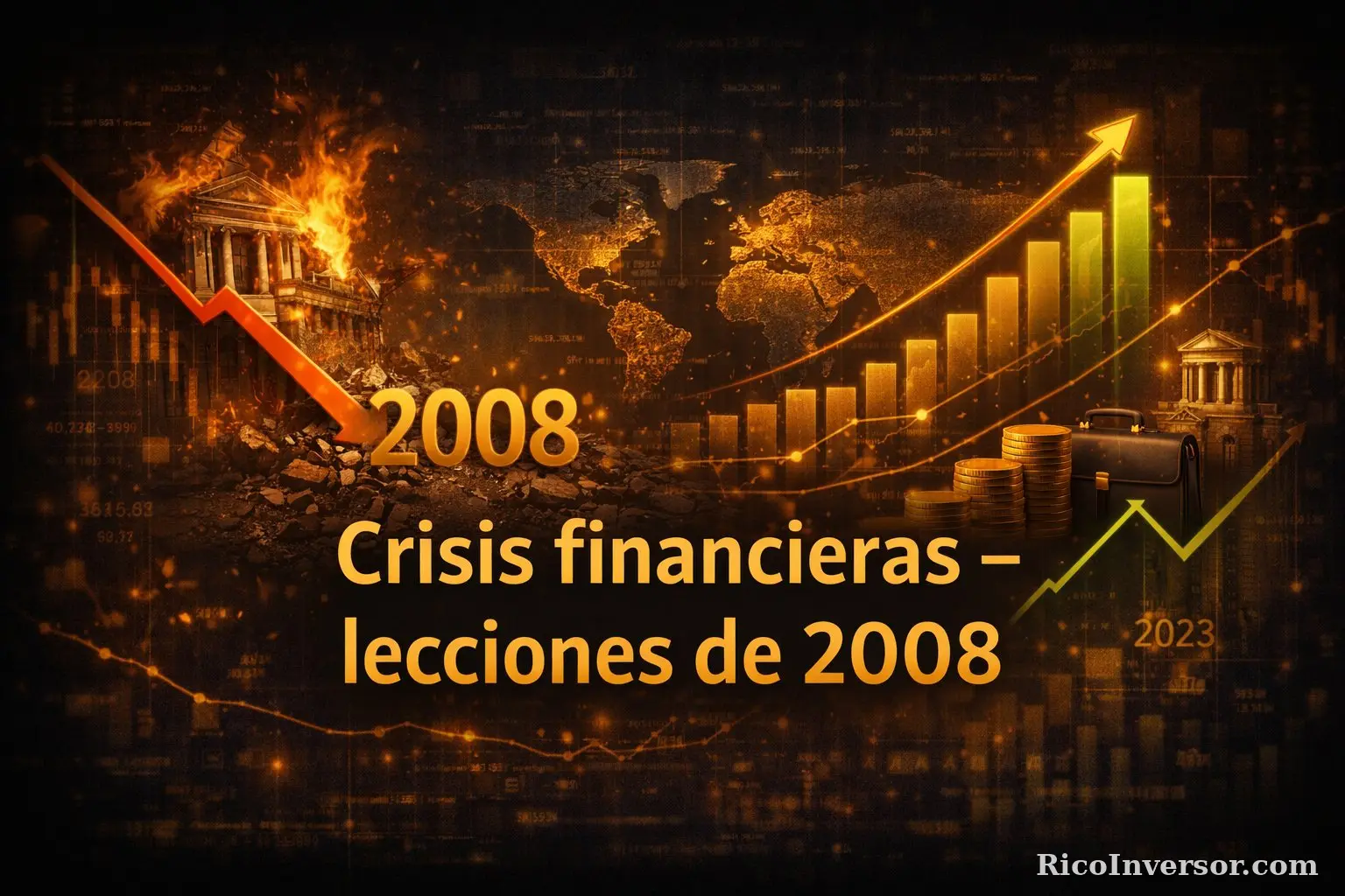 Crisis financieras — las lecciones de 2008 que el sistema no quiere que recuerdes