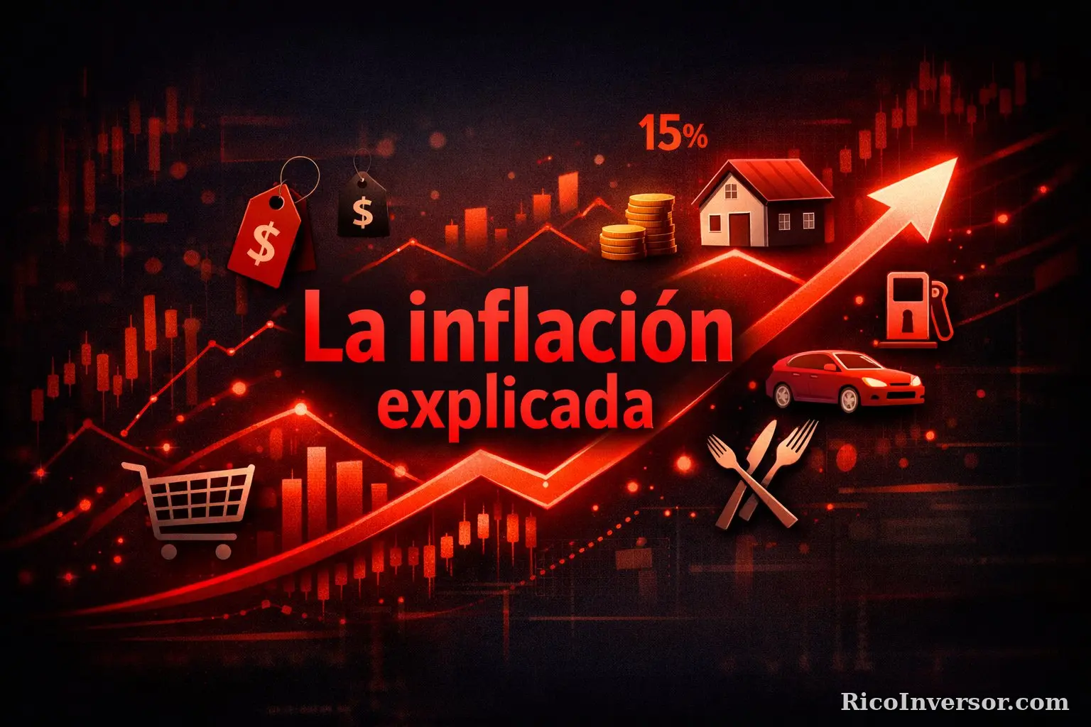 La inflación explicada — cómo destruye tu dinero sin que lo notes
