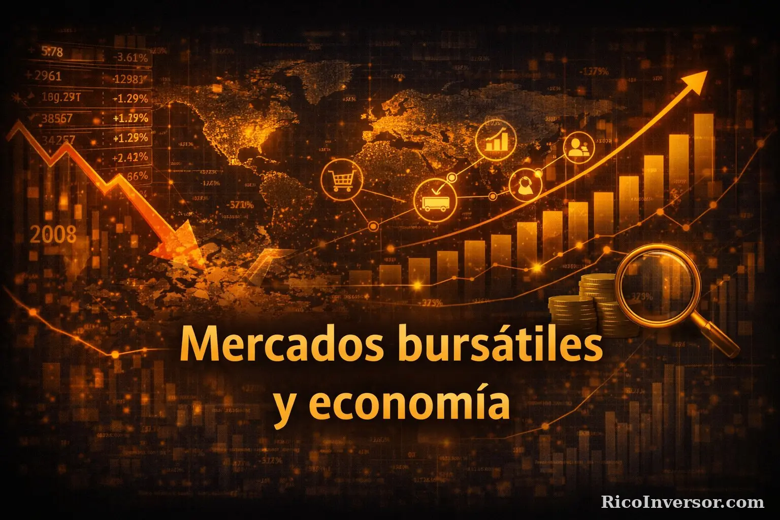 Mercados bursátiles y economía — cómo están relacionados y qué señales nos dan